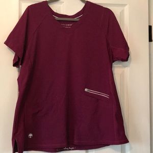 Healing Hands scrub top